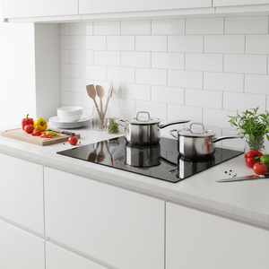 כיריים אינדוקציה חשמליות מובנות לבית, איכות גבוהה, עם בקרת מגע FLEX ZONE, מתוצרת מפעל - Product Image 6