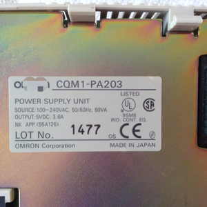 Unidad de Alimentación PLC CQM1-PA203, Salida 5VDC 36A - Product Image 3