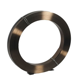 <span class=keywords><strong>Bande</strong></span> d'acier à ressort laminée à froid, haute résistance à la traction, norme ASTM, <span class=keywords><strong>prix</strong></span> d'usine, emballage industriel, couleur verte, qualité Q235B, cirée - Product Image 6