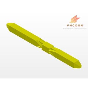 Alta calidad 0,6 PIN Círculo cuadrado Embalaje FFC FPC (Flex plano) Conector VN Proveedor en bolsa - Product Image 3