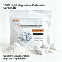 Craie blanche en morceaux et en poudre pour la gym 100g 200g 300g – Adhérence maximale, faible poussière, longue durée, résistante à la transpiration pour l'entraînement de musculation