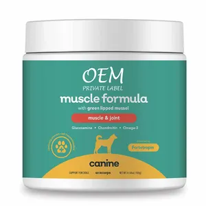 Pet Muscle Builder lembut kunyah anjing otot sendi lembut kunyah nutrisi anjing Vitamin kunyah suplemen hewan peliharaan pengobatan untuk pemulihan otot