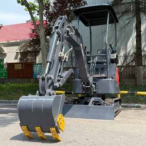 免费送货家用迷你挖掘机机械新履带式挖掘机1.5吨欧5 Epa履带式液压迷你挖掘机 - Product Image 1