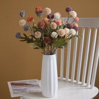 Boule pissenlit faux faux plastique fleurs artificielles ornements plantes pièce maîtresse décoration décor faisant la machine touche réelle