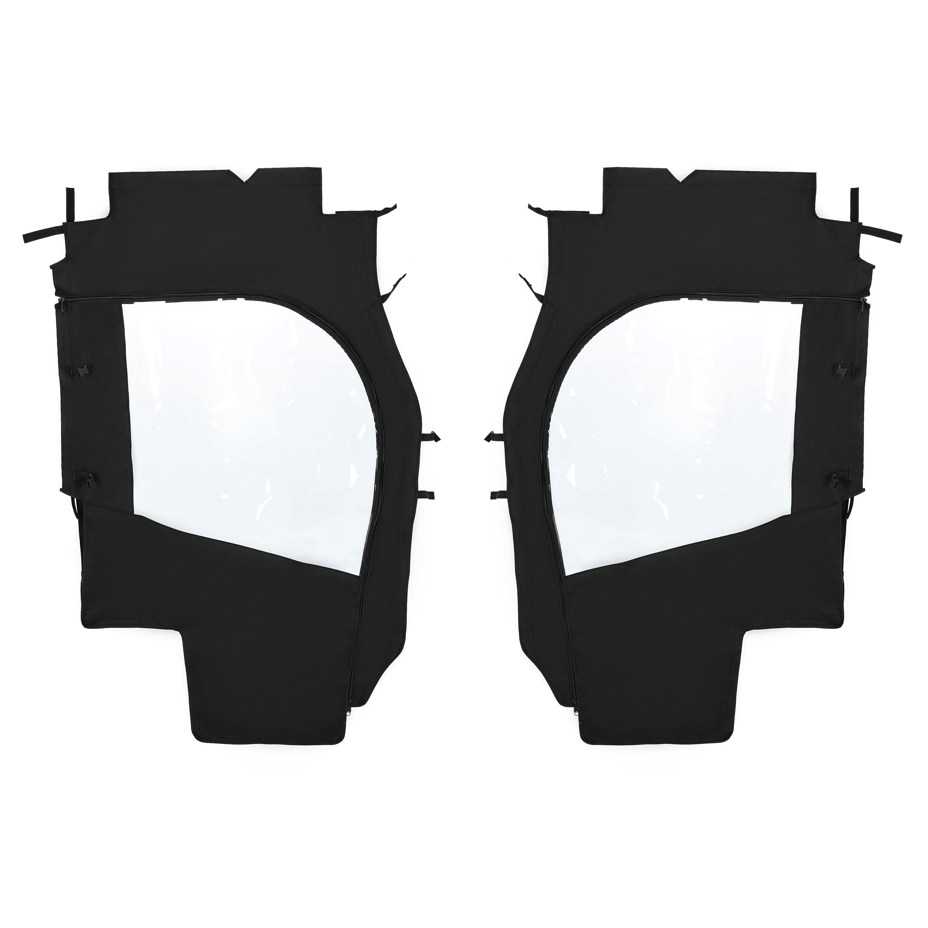 Upper Soft DOORS for CF Moto Zforce 500 800 800EX 1000 W/zippered