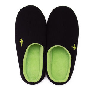 Pantoufle à enfiler Style léger imperméable anti-glissant bout fermé mousse à <span class=keywords><strong>m</strong></span>émoire de forme semelle en caoutchouc intérieur extérieur hiver pantoufle pour homme - Product Image 4