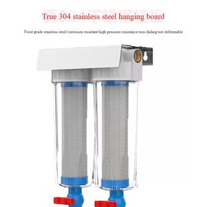 Sistema purificador de filtro de agua al por mayor de fábrica Filtro frontal resistente al cloro de carbón activado para beber bien en el hogar - Product Image 3