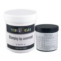 UV LED sérigraphie feuille clair vernis encre pour autocollant autocollant