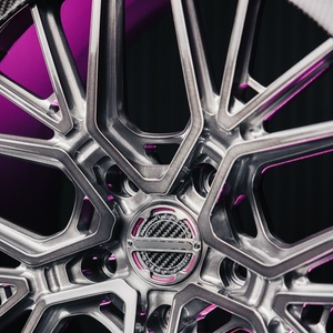 Cerchi in Fibra di Carbonio SRX con Accenti <span class=keywords><strong>Rosa</strong></span>, Forgiati 5x114.3 per Auto Modificate - Product Image 5