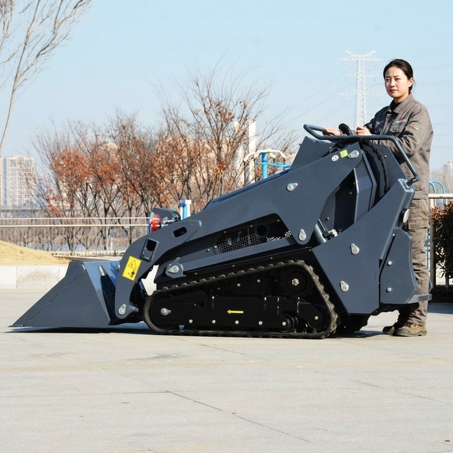 V1100 Mini Skid Steer Loader Track Crawler Compact Loader EPA