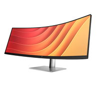 HP E45C G5 44,5 inch DQHD LCD WLED monitor, 165Hz gebogen desktopscherm met 5120 x 1440 pixels, DP-interface