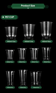 ฝาปิดแก้วพลาสติกแบบใช้แล้วทิ้งคุณภาพสูง ขนาด 500 มล. ผลิตจากวัสดุ PP เป็นมิตรต่อสิ่งแวดล้อม ย่อยสลายได้ เหมาะสำหรับเครื่องดื่มแบบนำกลับบ้าน เช่น ชานม น้ำผลไม้ เตกีลา - Product Image 5