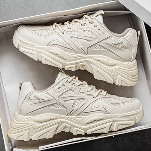 Zapatos Deportivos Casuales para Hombre, con Plataforma, Transpirables, Antideslizantes, Versátiles, Blancos, Modernos, Precio al por Mayor - Product Image 3