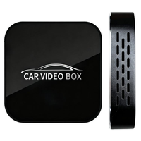 Mini Caja de Video Carplay Android 2+16GB con Aplicaciones de Youtube y Netflix, Adaptador Multimedia Inalámbrico para Auto con Car Play y Android Auto