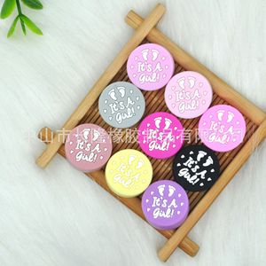 Cuentas de silicona para hacer pulseras, redondas, de calidad alimentaria, para joyería de dentición para bebés, accesorios de cuentas sueltas, para mayores de 3 meses - Product Image 1