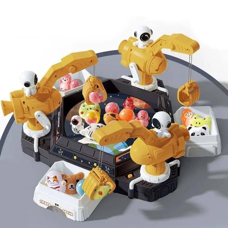 Боевой кран для 1-3 игроков, музыкальные игрушки, детский игрушечный кукольный автомат