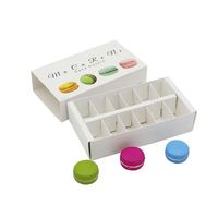 Boîte cadeau en carton avec fenêtre transparente pour 12 macarons, gaufres, biscuits, pâtisseries, conception de logo personnalisée OEM