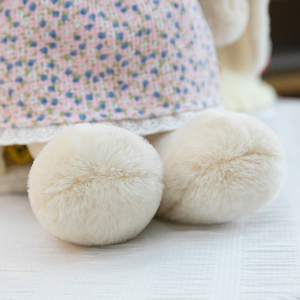 Peluche Lapin Bébé en Gros - Vêtements Interchangeables DIY, Coton Doux & Jupe Brodée - Product Image 6