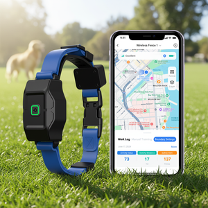 Faster Positioning Portable <strong>Wireless</strong> GPS <strong>Dog</strong> <strong>Fence</strong> System Enhanced Accuracy Global Nylon Waterproof >20 Hours Battery Life - Product Image 1