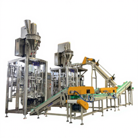 Machine de conditionnement secondaire VFFS entièrement automatique pour l'emballage de petites pochettes dans de grands sacs/cartons, ligne d'emballage en provenance d'usine chinoise à bas prix