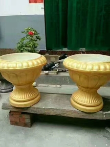 Fabrika doğrudan satış çimento kalıplama beton ekici saksı kalıpları büyük bahçe plastik kalıp beton yuvarlak saksı kalıp - Product Image 4