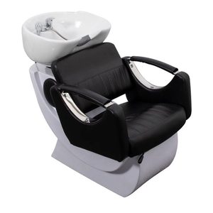 Chaise de lavage portable de luxe pour salon de coiffure, équipement de barbier, lit de shampoing pour lavage des cheveux – Offre spéciale - Product Image 6