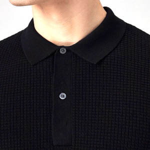 Recién llegado, ropa de calle, Camisa de algodón con cuello redondo para hombre, nuevo diseño de camisa Polo elegante y cómoda para hombre - Product Image 4