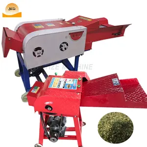 Mesin pemotong rumput jerami Cina pakan hewan diesel/bensin/mesin listrik tangkai jagung chaff pemotong mesin untuk dijual