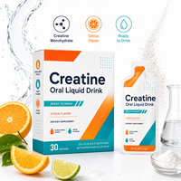 Private Label Nutrition sportive électrolyte protéiné Pure Pump It up Créatine monohydrate micronisé boisson liquide orale pour les muscles