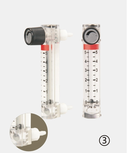 مقياس تدفق أنبوب زجاجي بلاستيكي لقياس سعر الماء المتوسط - Product Image 4