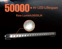 Nueva Barra de Luces LED Todoterreno BRTLED BL1806S10, Haz Combinado, Súper Brillante, Aluminio, DC9-36V, 108W, Ajuste Universal, Garantía de 2 Años