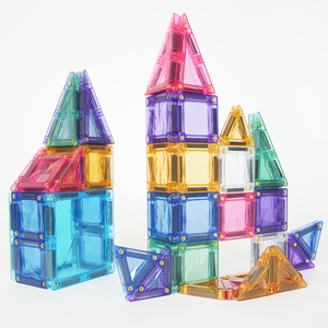 Giocattoli Magnetici Educativi Portatili <span class=keywords><strong>per</strong></span> Bambini, <span class=keywords><strong>Blocchi</strong></span> Magnetici 3D Fai-da-Te, Piastrelle da Costruzione <span class=keywords><strong>per</strong></span> Bambini - Product Image 4