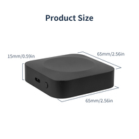 Système de Sécurité Intelligent pour la Maison, Appareils Connectés, Contrôle via Application Hôtelière, Passerelle de Communication Sans Fil Murale Double Bande 2.4G 5GHz WiFi BT