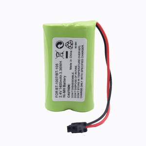 แบตเตอรี่ Ni-Mh 2.4V 1400mAh สำหรับเปลี่ยนโทรศัพท์ Uniden BT-1007 BT-105 - Product Image 1