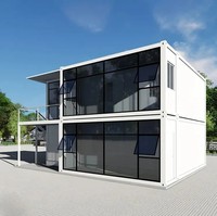 Bureau Mobile Moderne Casas Modulares Prefabricadas Bureau de Site Maison Duplex Préfabriquée Maison Conteneur Préfabriquée