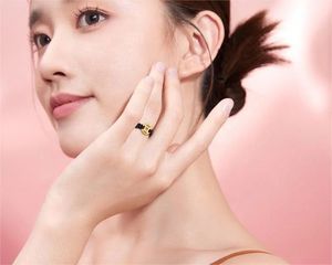 Xinfly Fashion Customise Pure <b>24K</b> Solid <b>Gold</b> Jewelry Men Women Coin <b>Ring</b> - Product Image 4