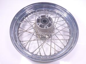 Roues de <span class=keywords><strong>moto</strong></span> en acier forgé chromé 16 <span class=keywords><strong>17</strong></span> 18 19 21 <span class=keywords><strong>pouces</strong></span> à rayons pour Harley - Product Image 4