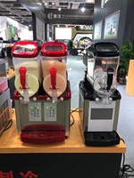 Smoothie commerciale machine à barbotine granita daiquiri glace slash boisson glacée faisant fabricant fondante margarita slush machine