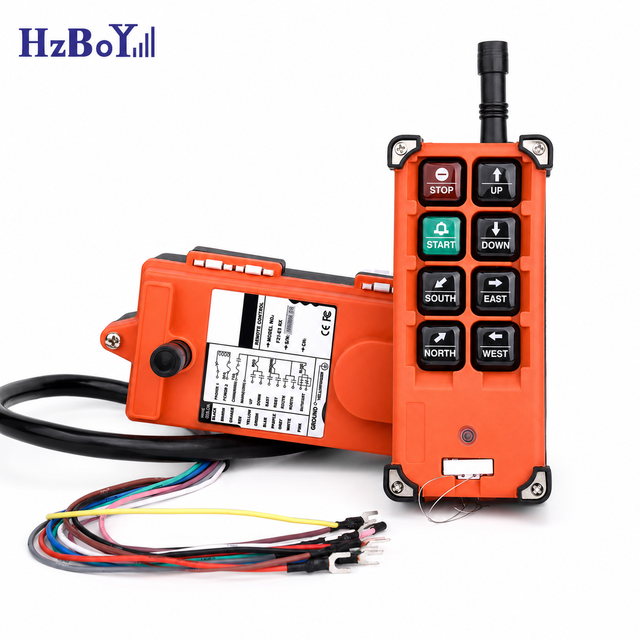 HZBOY F21-E1B Industrial Remote Control for Overhead/Overhead Crane Wireless Radio Control