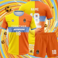 Maillots de football personnalisés d'inspiration brésilienne, technologie anti-humidité, graphismes uniques, uniformes d'équipe respirants, ensembles de football élégants