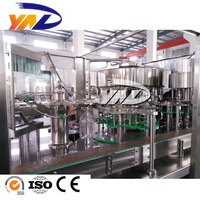 Machine de remplissage d'eau en bouteille PET automatique 3L 5L 10L, ligne de production complète