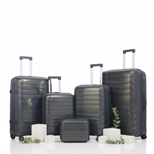 Fabricant <span class=keywords><strong>de</strong></span> valises à roulettes universelles en PP, ensemble <span class=keywords><strong>de</strong></span> 5 pièces, avec serrure à combinaison, bagage à main - Product Image 4