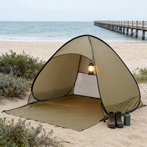 Carpa Automática de Alta Calidad para Playa, Tipo Cabaña, para Viajes de Lujo y Equipamiento de Playa de Alta Gama - Product Image 1