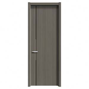 Portes en bois modernes intérieures et extérieures avec isolation phonique, design contemporain en contreplaqué - Product Image 3