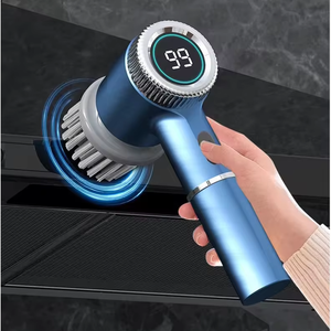 Cepillo de Limpieza Eléctrico Inalámbrico 5 en 1, 3 Velocidades, Cepillo Giratorio, Cepillo de Fregado, Limpiador Eléctrico para Cocina y Hogar - Product Image 2