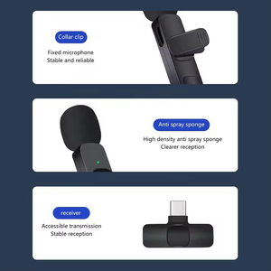 Бесплатный Образец Профессионального беспроводного микрофона для мобильного телефона 20-20 кГц - Product Image 6