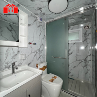 Tiny Homes Luxury - Maison conteneur en acier extensible de 20 pieds ou 40 pieds, 2 chambres, intérieur étanche, hauteur intérieure 2,4 mètres, maison mobile