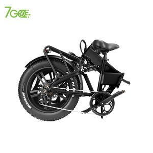 Bicicleta Eléctrica Plegable Portátil 7Go 2025 de 48v 250w con Batería de Litio de Aleación de Aluminio de 20 Pulgadas, 50 km de Autonomía en Carretera Urbana, 7 Velocidades para Adultos - Product Image 2