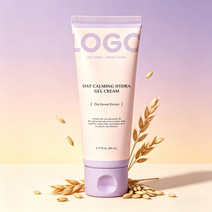 Crème Gel Apaisante à l'Avoine, Non Comédogène, 77% d'Eau de Graines d'Avoine, Hydratant Visage Léger en Gel Aquatique, Sans Parfum, Végan, Coréen - Product Image 1