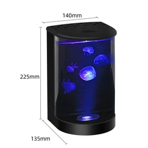 Tabletop Small Creative Tank Goldfish Jellyfish Small Fish Ornamental Aquarium